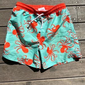 Mini Boden swim trunks